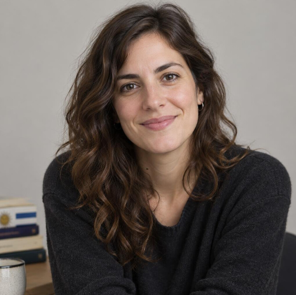 Portrait of a professional woman writer
